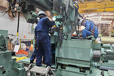 Roll Grinder Overhaul
